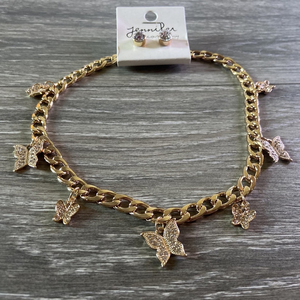 Butterfly Charm Necklace